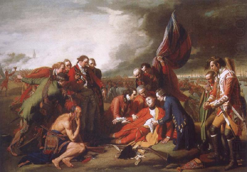 Benjamin West The Death of General Wolfe china oil painting image